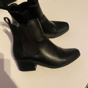 a new day Black Heeled Boot